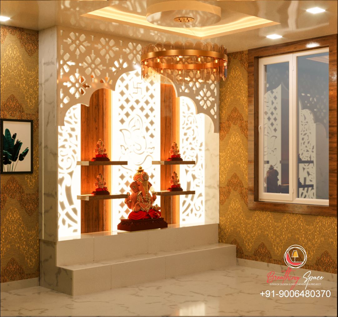Bablu Ji Residence - Interior Temple