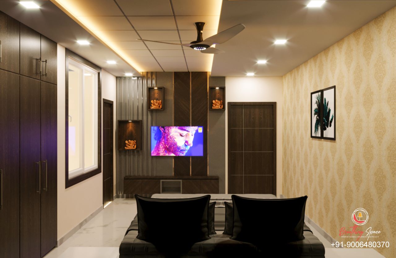 Bablu Ji Residence - Interior Home Theater
