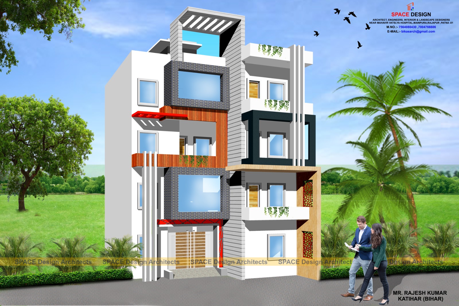 Rajesh Ji Exterior Elevation