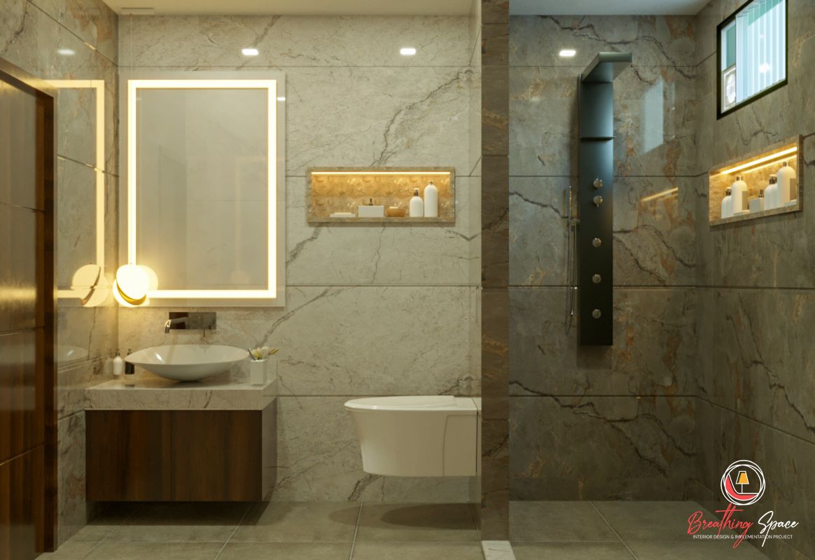 Rajesh Ji Residence - Interior Toilet 1